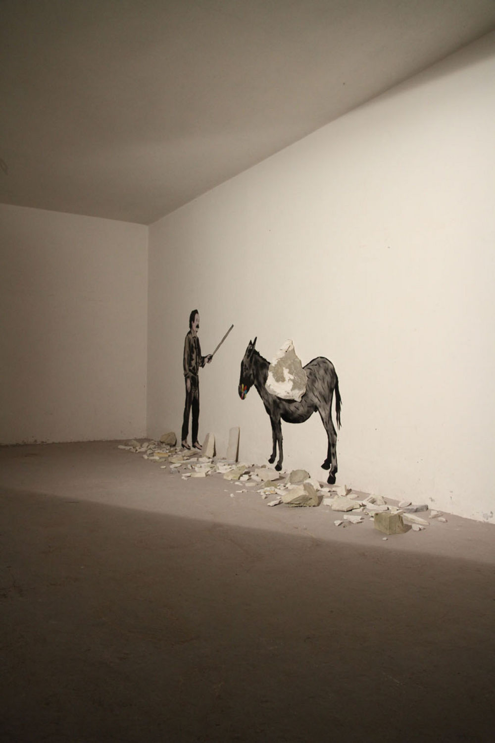 Sculpture is a heavy concept - Asino come un artista! - Alessandro Jasci